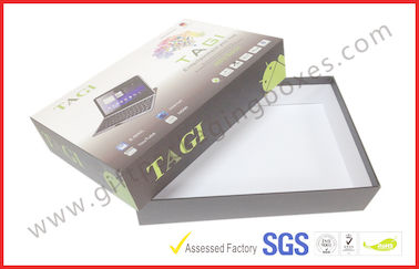 Customized Lid and Base Rigid Gift Box , 7 INCH MID Gift Packaging with Foam Tray