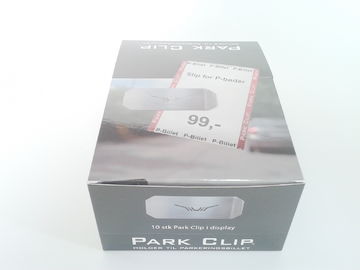 Foldable Rectangle Custom Cardboard Display Box , C2s Paper Packaging Box