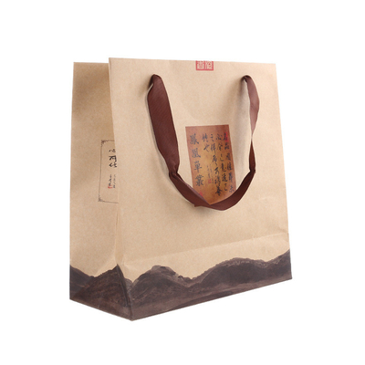 Bestyle Recyclable Custom Paper Gift Bags Shopping Tea Paper Bag With Handle