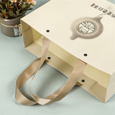 Bestyle Recyclable Custom Paper Gift Bags Shopping Tea Paper Bag With Handle