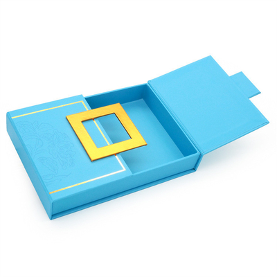 Paperboard Split Jewelry Book Box Gilded Gift Packaging Boxes