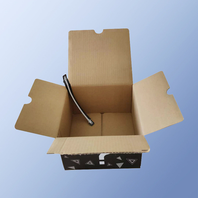 Color printing zipper cardboard box, express delivery paper box, corrugated paper packaging box, customized