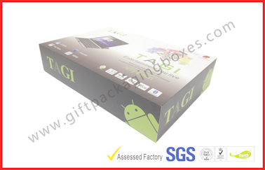 Customized Lid and Base Rigid Gift Box , 7 INCH MID Gift Packaging with Foam Tray