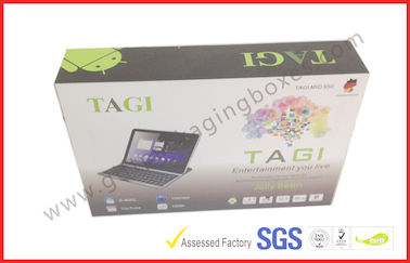 Customized Lid and Base Rigid Gift Box , 7 INCH MID Gift Packaging with Foam Tray